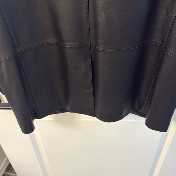 Kenneth Cole Leather Blazer - Picture 8 of 12